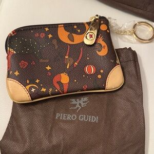 Piero Guidi Multicolor Keychain Wallet